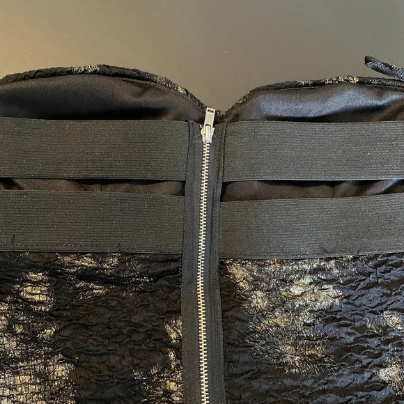 Black and Gold Dress - Picture 3 of 5